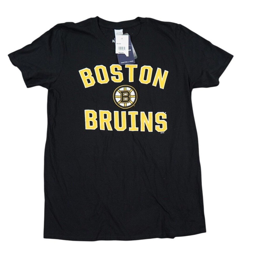 Boston‎ Bruins Team Victory Arch T-Shirt Mens Large Black Fanatics READ